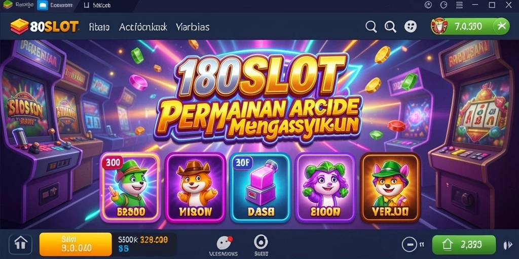 Tampilan gameplay seru dan menarik dari 180SLOT.