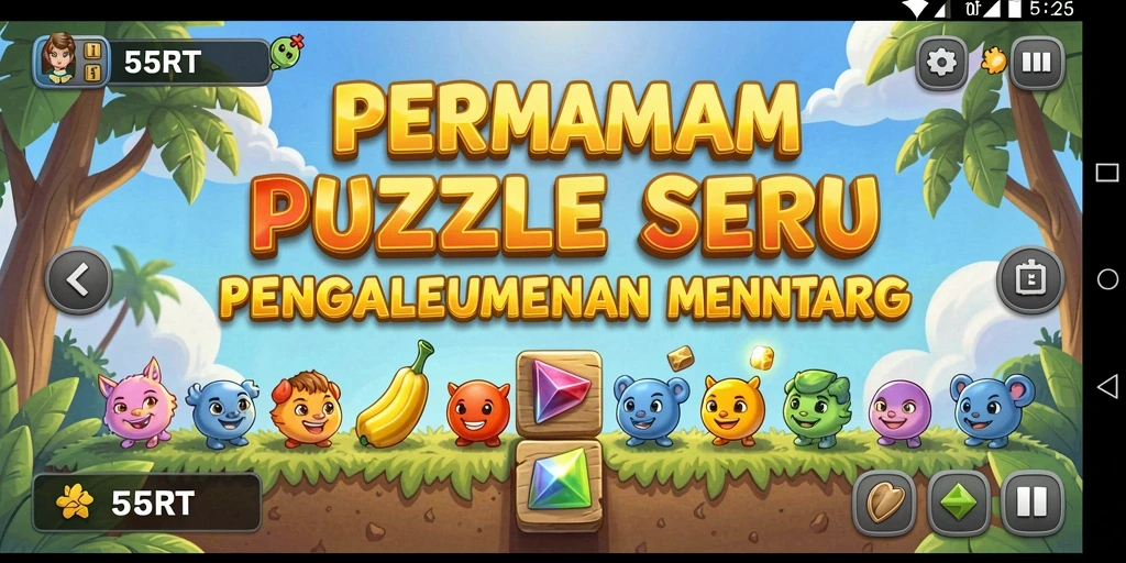 Gameplay menarik dan penuh tantangan di 55RT.