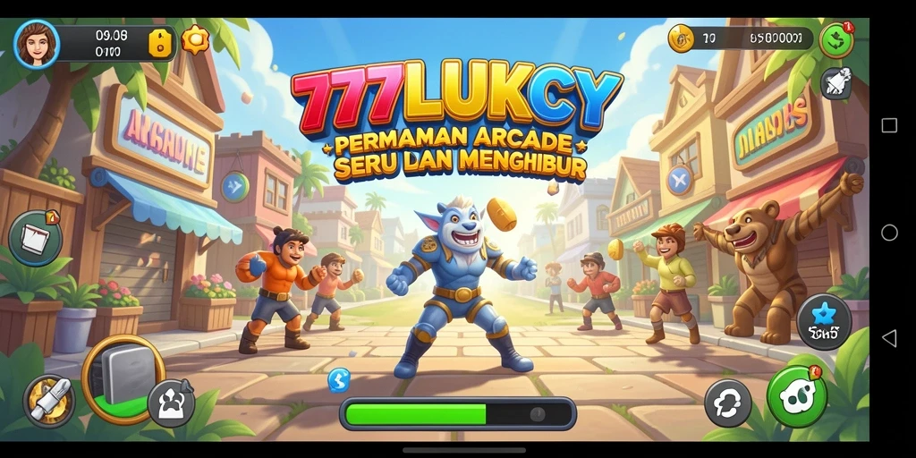 Tangkapan layar gameplay 777LUKCY yang sangat mengasyikkan.