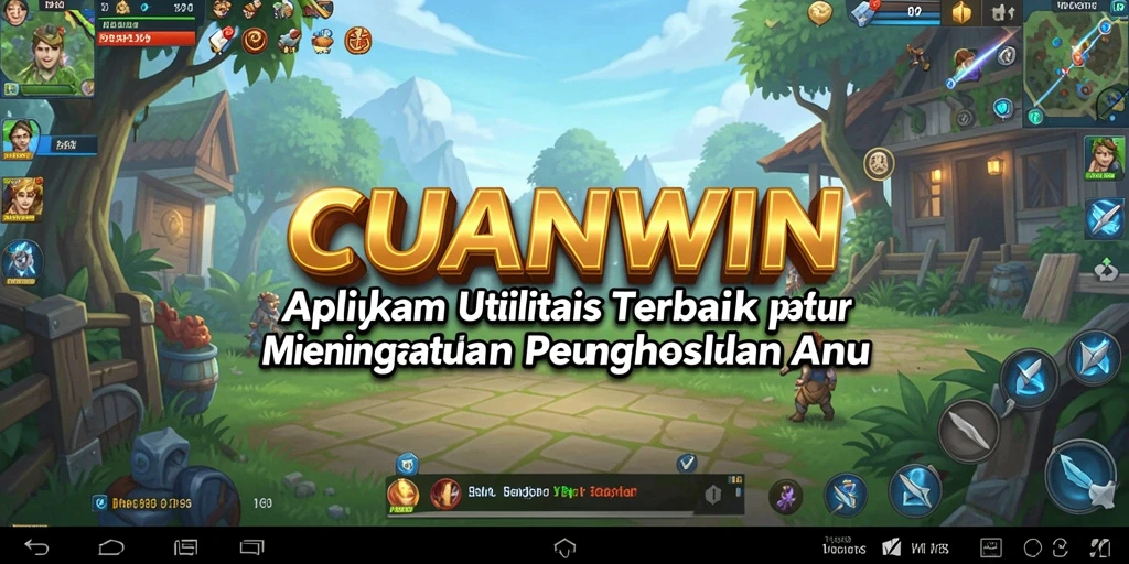 Tampilan utama CUANWIN yang intuitif dan informatif.