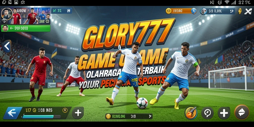 Tampilan menarik dari gameplay olahraga GLORY777 dengan grafis realistis.