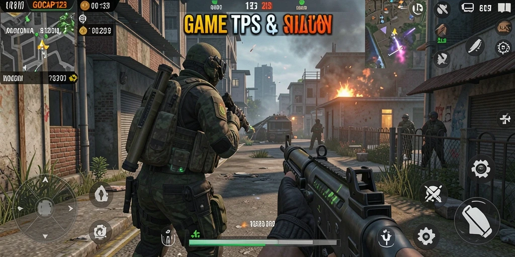 Gameplay seru dalam GOCAP123 dengan aksi menegangkan.