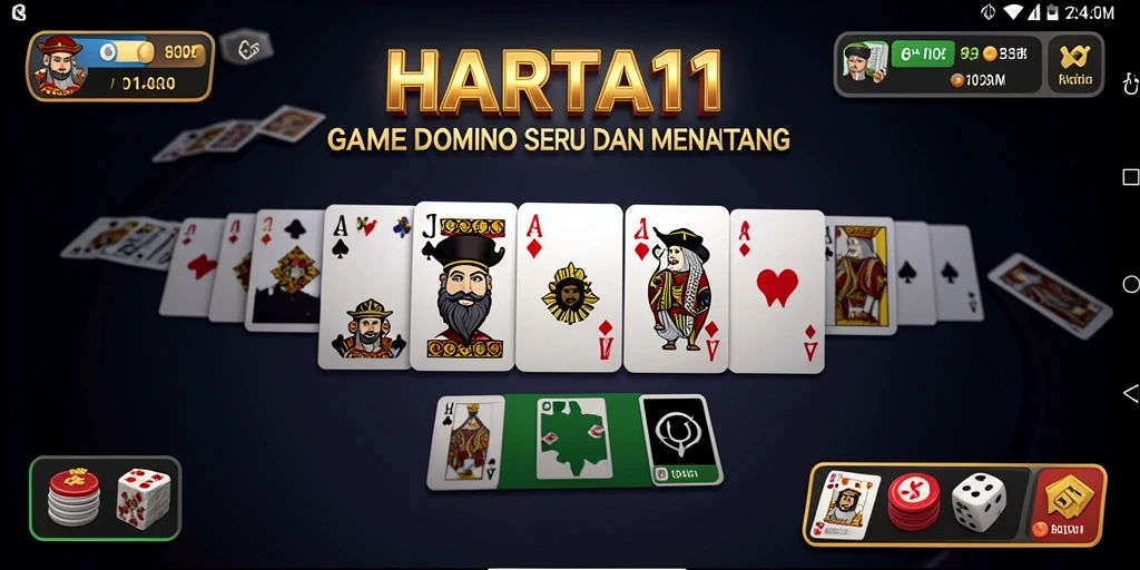 Tampilan gameplay HARTA11 yang menarik dan menantang.