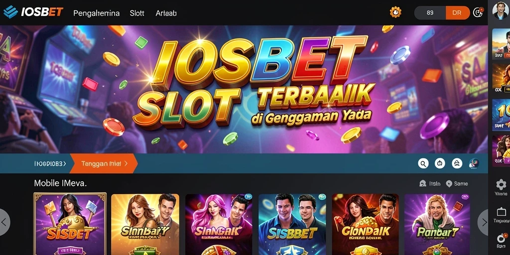 Screenshot game <strong>IOSBET</strong> menampilkan gameplay slot yang mengasyikkan dan penuh warna.