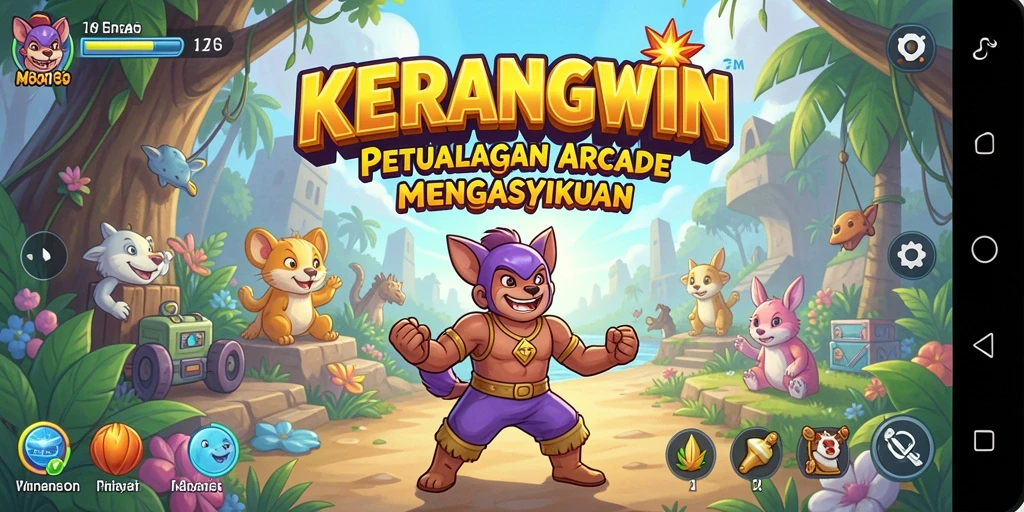 Screenshot KERANGWIN menampilkan gameplay menarik dan penuh aksi.