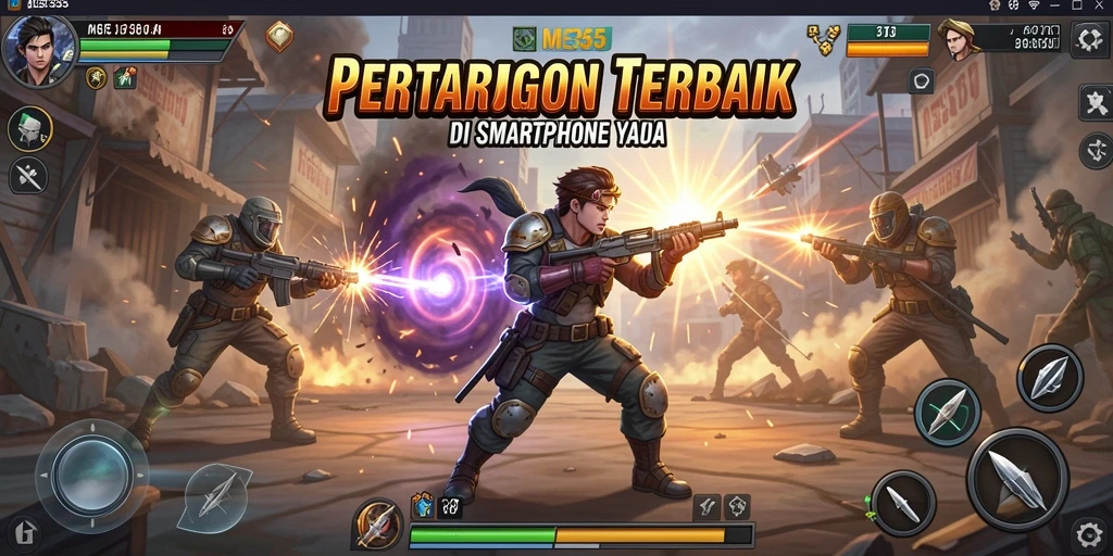 Gameplay seru dan mendebarkan dalam ME355.