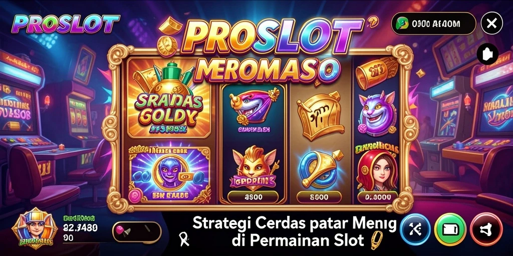 Tampilan gameplay <strong>PROSLOT</strong> yang seru dan mendebarkan.