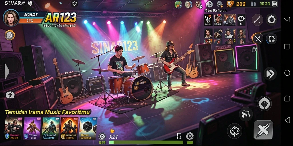 Tampilan gameplay SINAR123 yang menyenangkan dan interaktif.